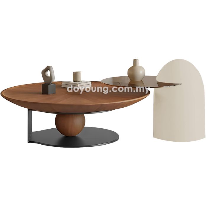 KLOVAN II (Ø90,50cm Set-of-2) Coffee Tables