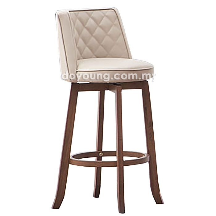 JENA II (Faux Leather) 360° Swivel Bar Chair