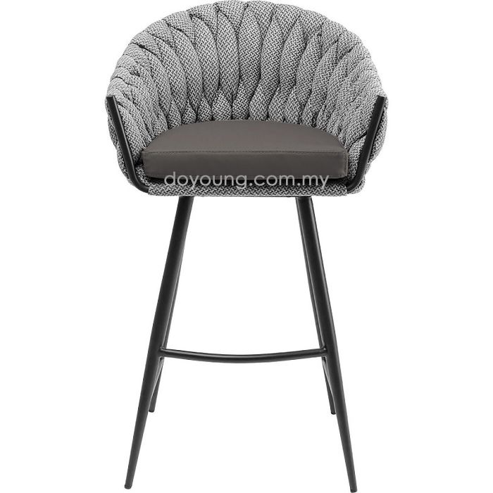 SAPPHIER (SH75cm Grey) Bar Chair