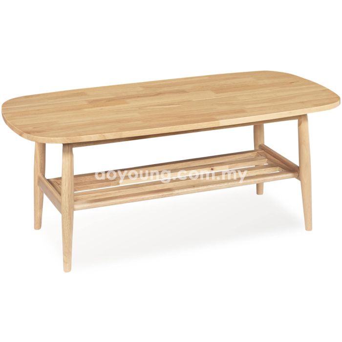 BERNARDA (110x55cm Rubberwood) Coffee Table