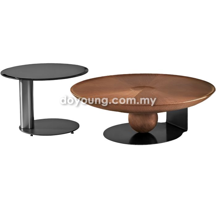 KLOVAN (Ø80/90,55H41cm Set-of-2) Coffee Tables