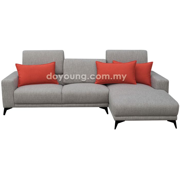 LANDON (255cm Fabric) L-Shape Sofa (CUSTOM)