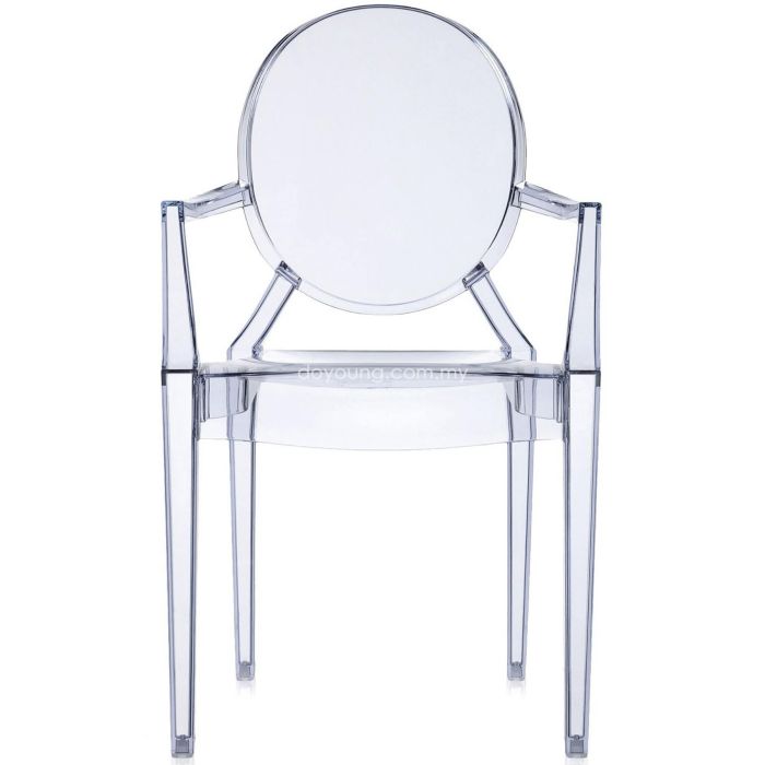 LOUIS GHOST (Transparent) Stackable Armchair (replica)