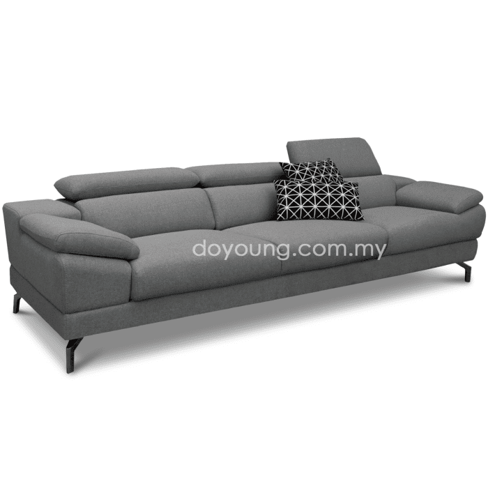 CADMAN (240cm Fabric/Leather) Modular Sofa (CUSTOM)