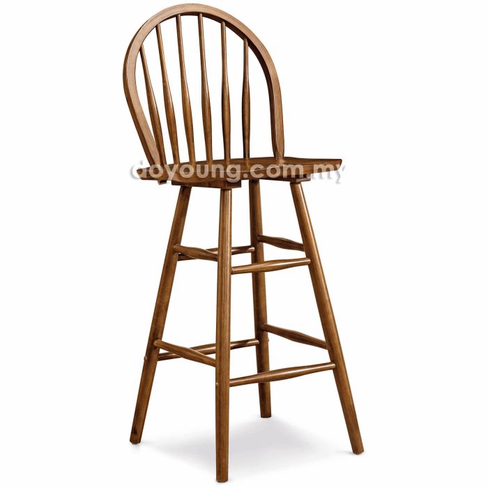 EITHNE (SH73cm Rubberwood+) Bar Chair