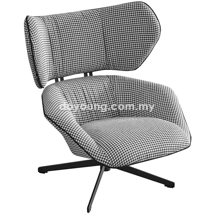 LIEF (82cm Fabric) Swivel Lounge Chair*