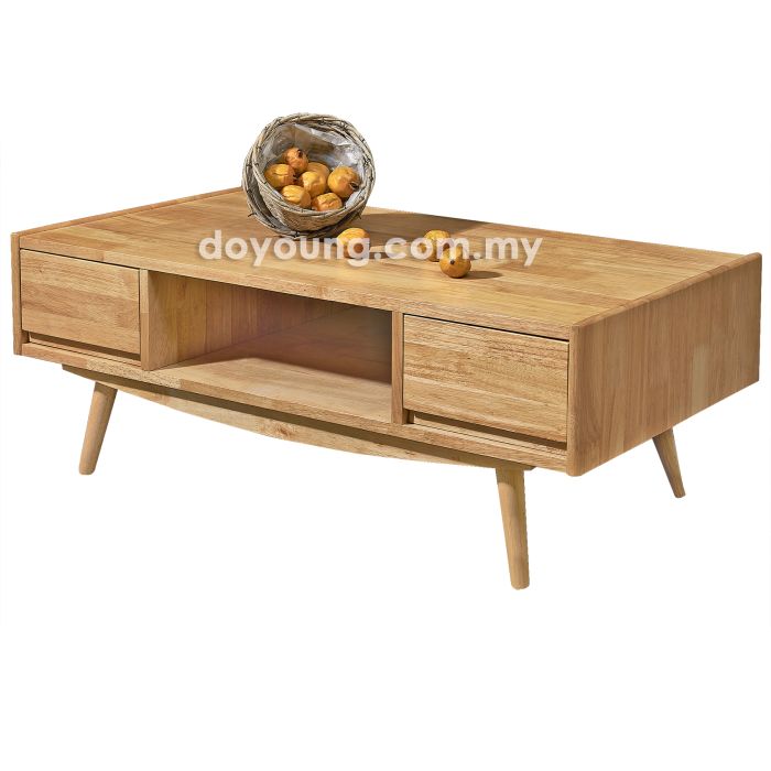 MIRAND (120x60cm Rubberwood) Coffee Table