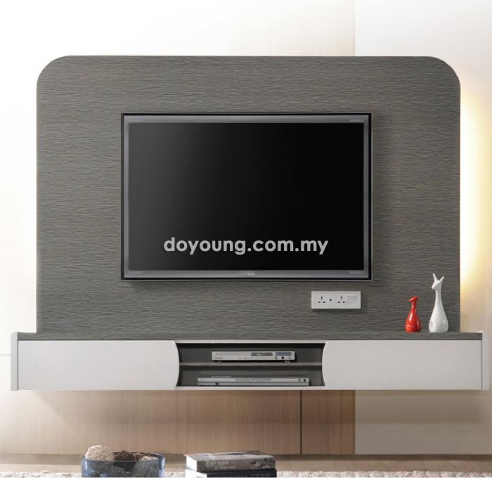 NAJMA (179x30H142cm) Wall-Mounted TV Cabinet Set (EXPIRING)