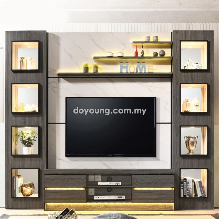 NARCISA (298x42H239cm) Freestanding TV Cabinet Set