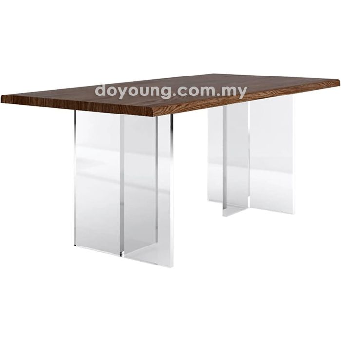 NERINA (200/240x100cm Rubberwood) Dining Table