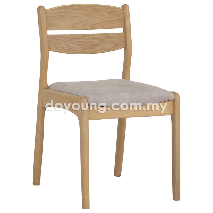 NORDIA (Oak, Fabric) Side Chair