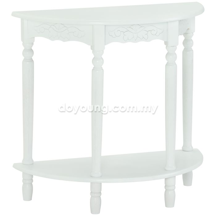 ODESI II (74x38cm White) Console Table  (PG ONLY)