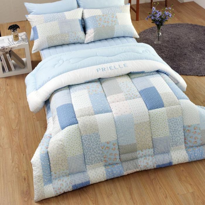 OMONI BLUE Made-In-Korea (Queen) Comforter Set