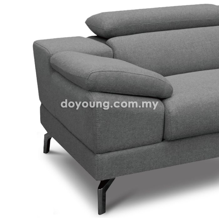 CADMAN (120cm Fabric/Leather) Armchair (CUSTOM)