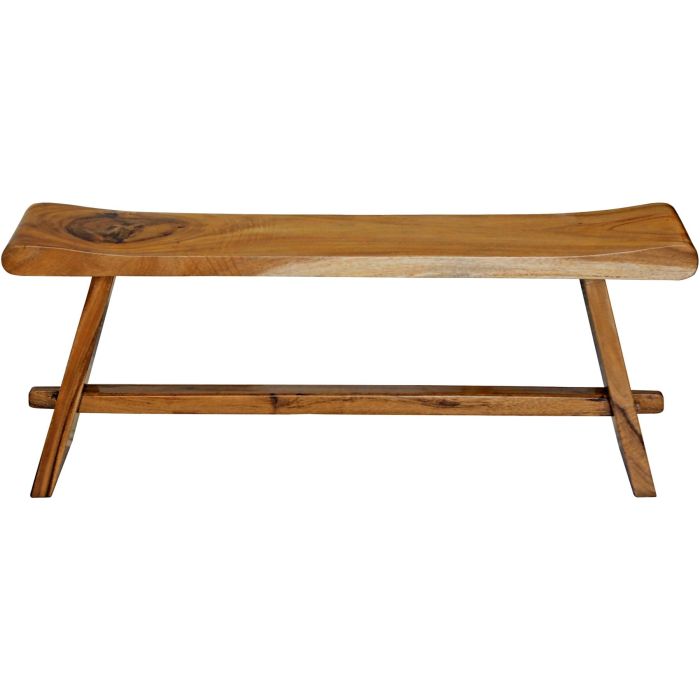 SHOGUN (120/150cm Rainwood) Outdoor Bench (replica)