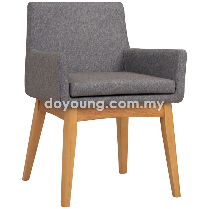 PETITE (Oak/Walnut, Fabric) Armchair (replica)*