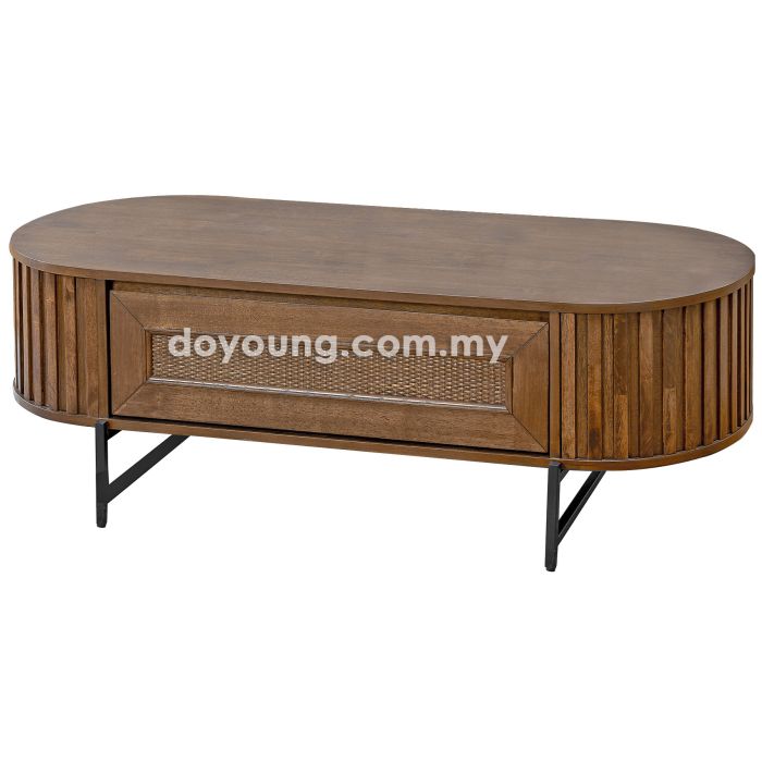 POWELL (Oval120x60cm) Coffee Table