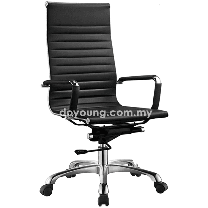 EMS RIBBED III (Faux Leather) High Back Executive Chair