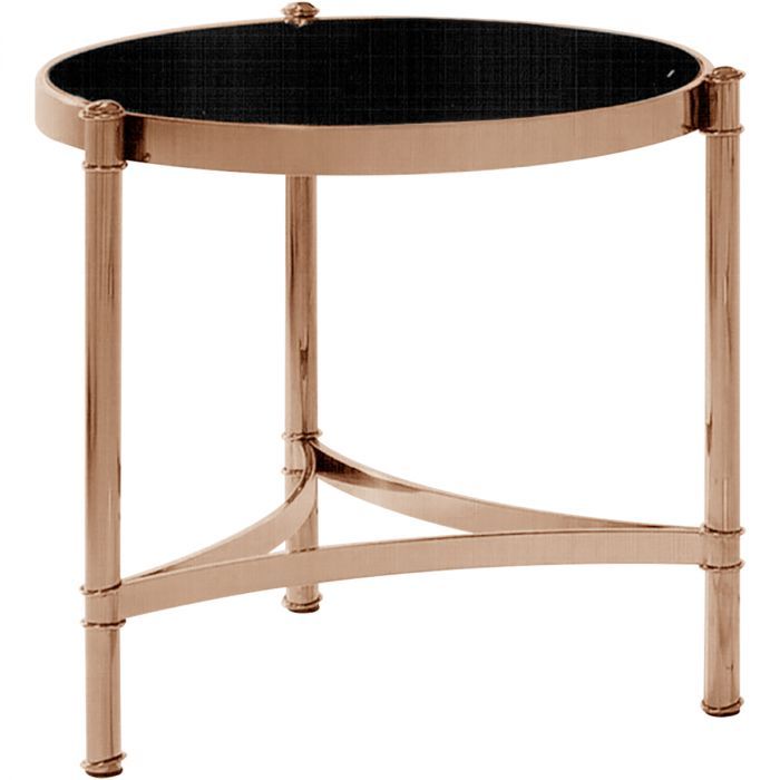 SCHATZI II (Ø60H56cm Rose Gold) Side Table