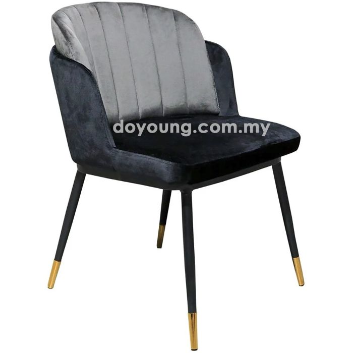 NOIR III (Velvet Fabric) Side Chair