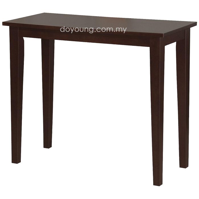 MEZCLA (90x40cm Rubberwood - Dark Brown) Console Table
