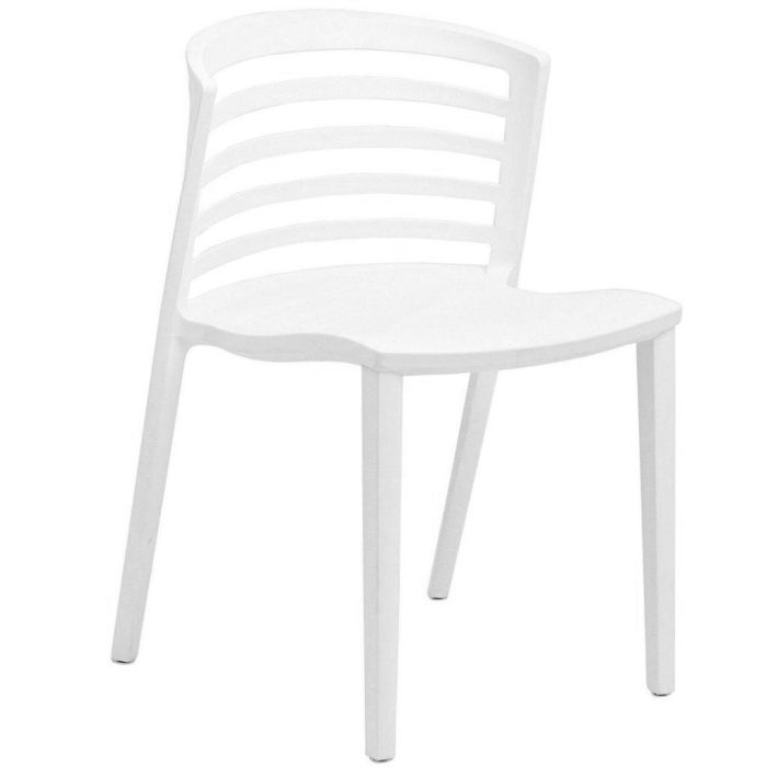 VENEZIA (White) Stackable Side Chair (PP replica)
