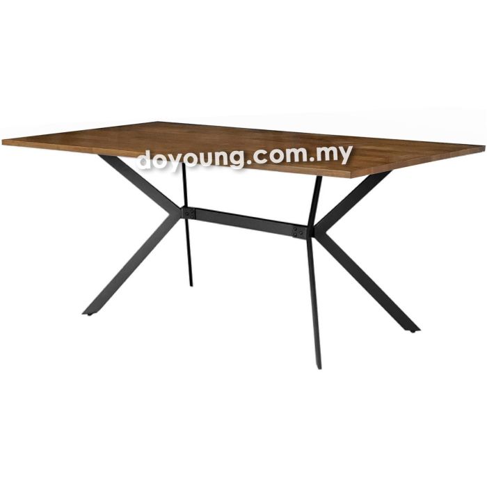 CROSS IV (150/180cm - Rubberwood) Dining Table