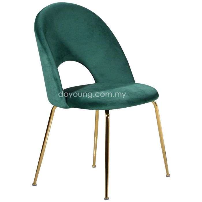 LYNEA III (Gold, Green) Side Chair (EXPIRING)
